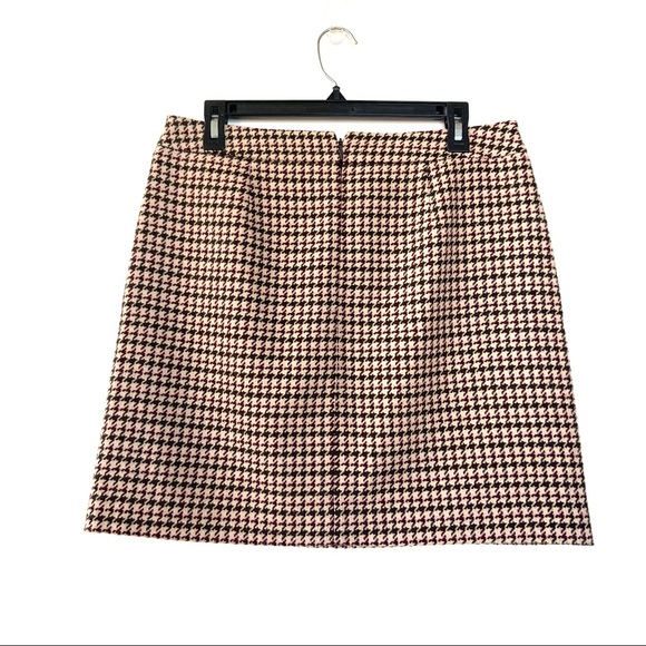 Ann Taylor LOFT Micro Tweed Wool Blend Skirt 8 - Picture 2 of 4